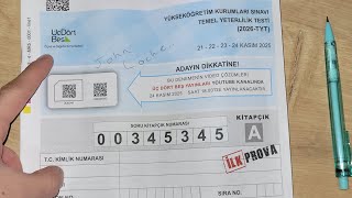 345 Tyt Ilk Prova Deneme Yorumum.. Neyleyim Tyt Matı Sonbaharda.