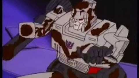 Rusted Megatron loses his hand