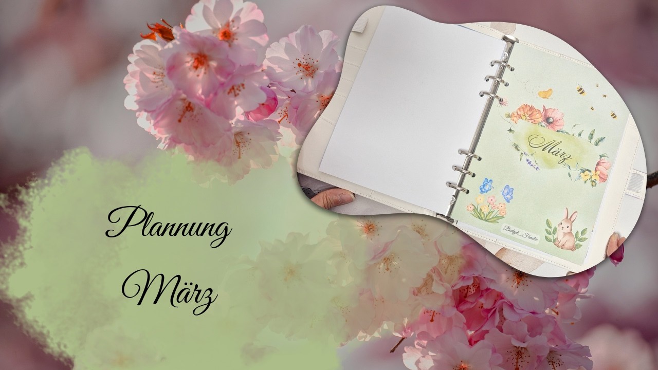 Plannung🌷 März🌷#umschlagmethode #sparen #budgeting