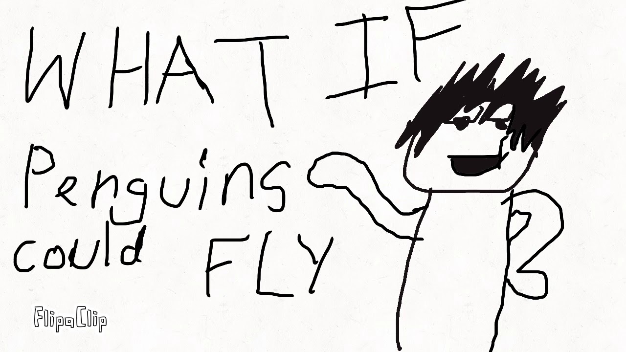 What if penguins could fly - YouTube
