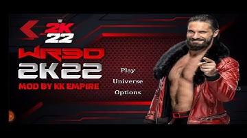 wr3d  new mod 2k22 mod by KK Empire