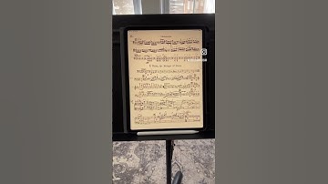 Thumbnail of Reading music on my iPad