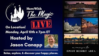 🔴 LIVE | Exploring Disneys Epcot Resort Area