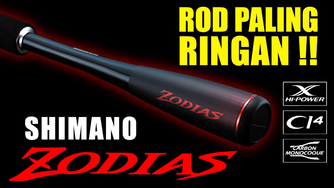 Shimano Zodias 2020 Review Rod Ultralight Paling Ringan Youtube