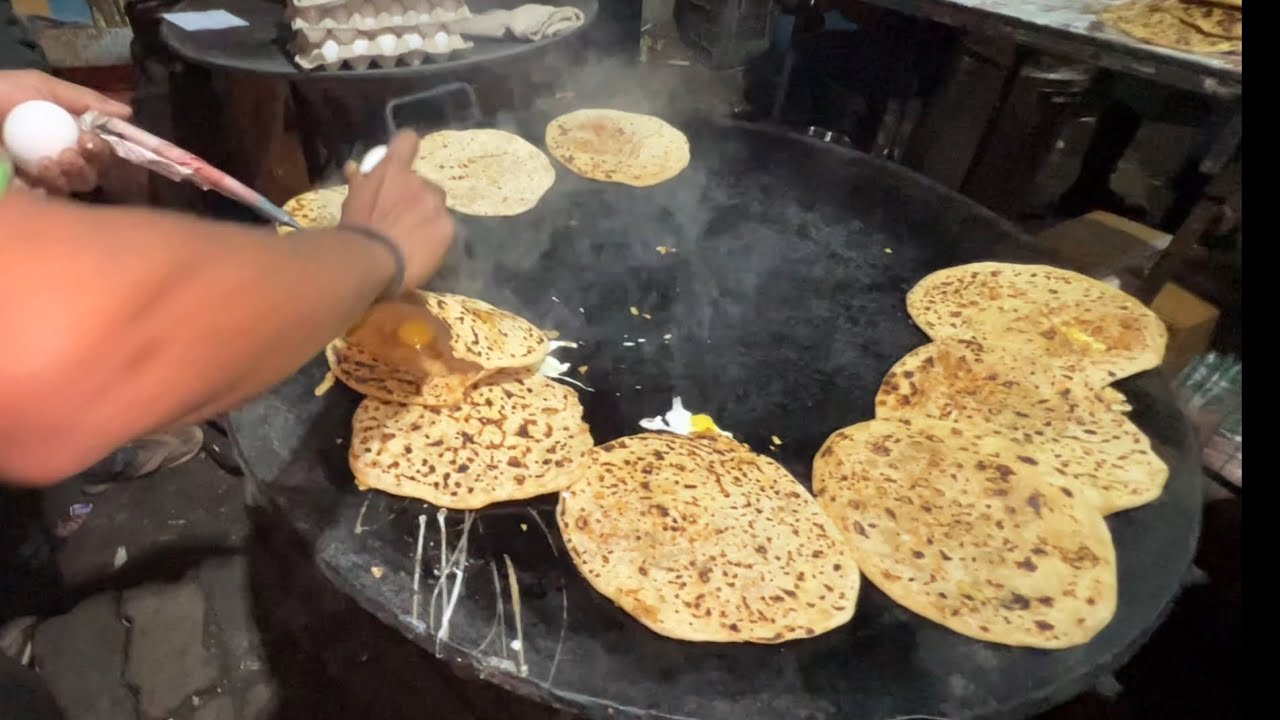 Cheapest Egg Paratha at Delhi Safdarjung
