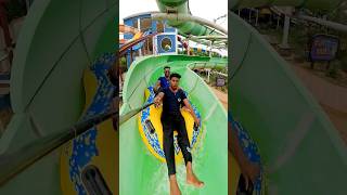 Water Slides Pe Maja Aagaya 😜 #shorts #ytshorts #swimming #2023