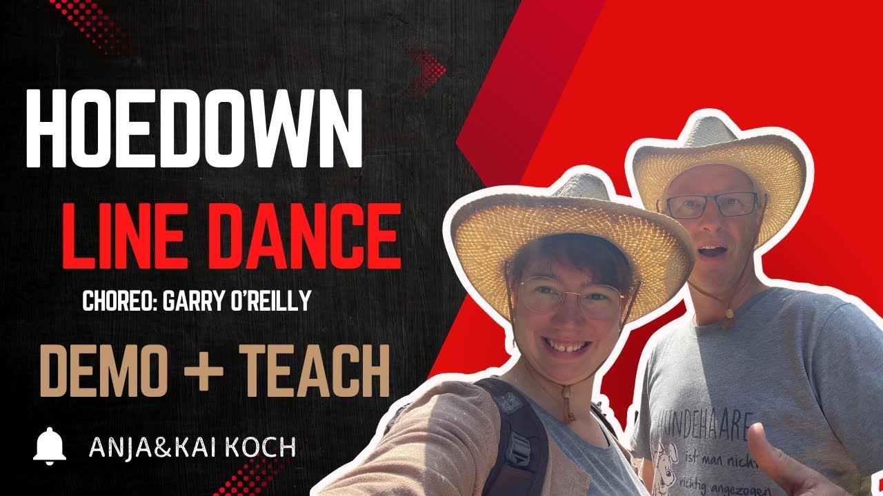 Hoedown | Line Dance | Demo & Teach - YouTube