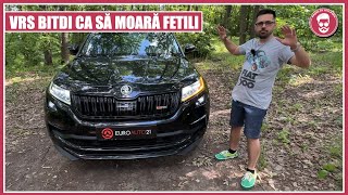 FOR THE ROMANIAN TASTE! SKODA KODIAQ vRS 2.0 BiTDI 240 HP, Low Consumption, High Power!