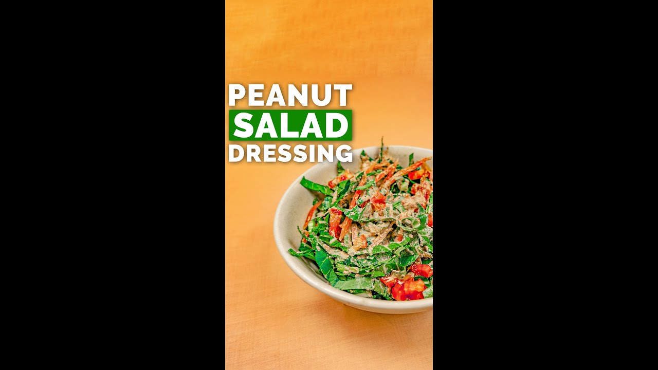 Peanut salad dressing Easy recipe shorts YouTube