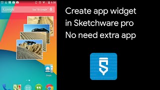 Creating widget in Sketchware projects using Sketchware pro! No need extra editor. (Easy method) screenshot 5
