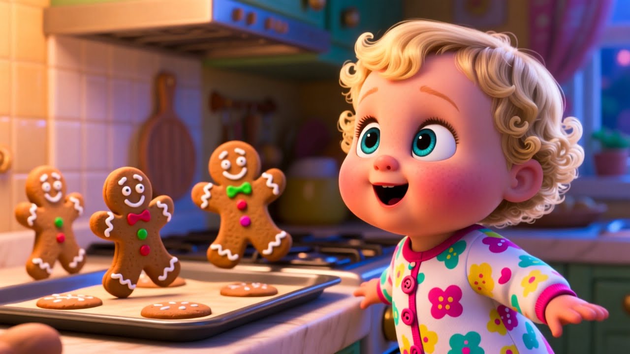 Baby Playtime Ginger Fun 🎉🍬 Fun Learning Song for Kids | ABCs & Numbers with Baby