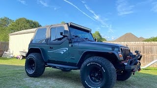 Jeep Wrangler TJ Bulldawg Upper Doors