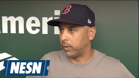 Alex Cora on Trade Deadline, Steve Pearce