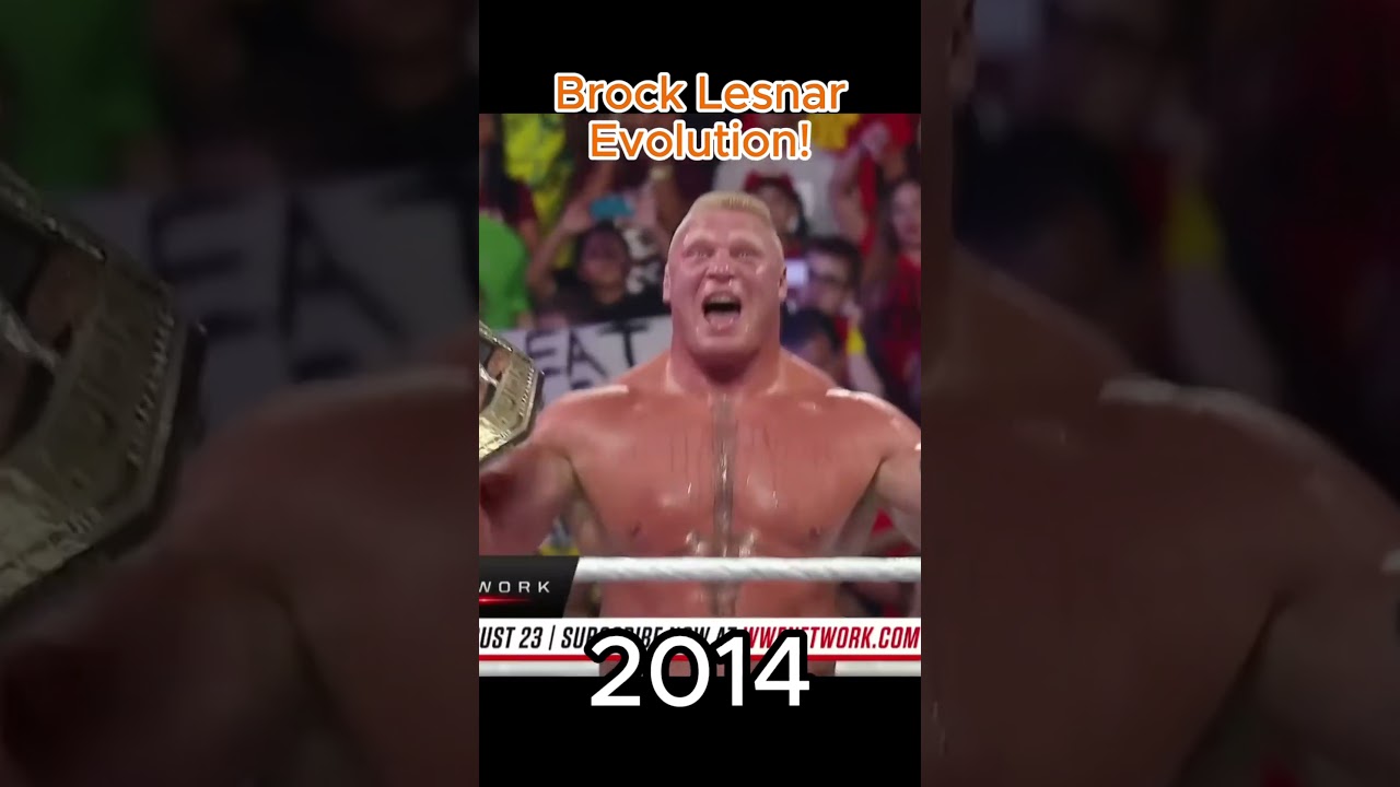 Brock Lesnar Evolution! 👹 🔥 (2002-2025) 