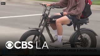 Amazon to stop selling e-bikes in California that exceed state speed limits
