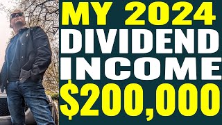 My 2024 Massive Dividend Tree Income using Covered Calls to buy them