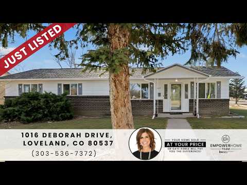 1016 Deborah Drive, Loveland, CO home video tour