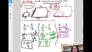 GEOA CHAPTER 7 SIMILAR POLYGONS