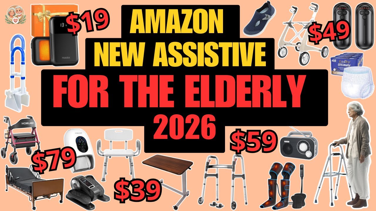 27 New Assistive Amazon Gadgets for Better Mobility and Care of the Elderly and Disabled Adults 2026