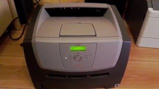 Lexmark e350d wydruk w trybie dwustronnym dupleks