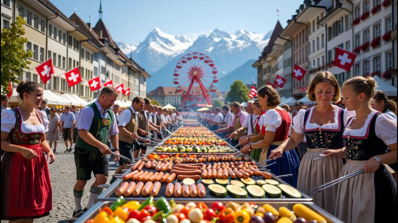 Bern, Switzerland Walking Tour 4K |  Explore The Most Expensive Capital in One Day 🇨🇭