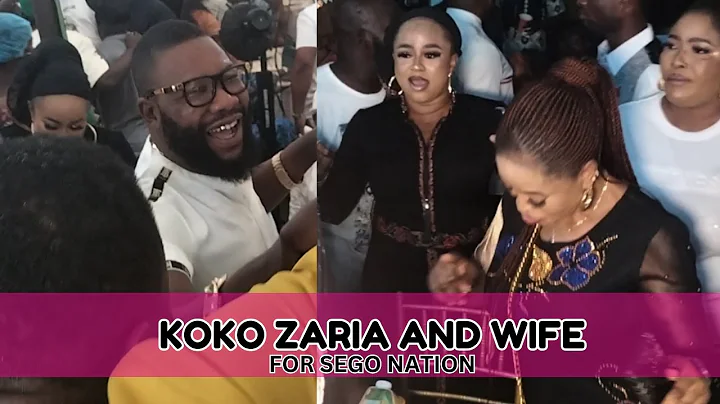 KOKO ZARIA AND THE WIFE HAPPY FOR SEGO NATION ON HIS VICTORY AND BIRTHDAY