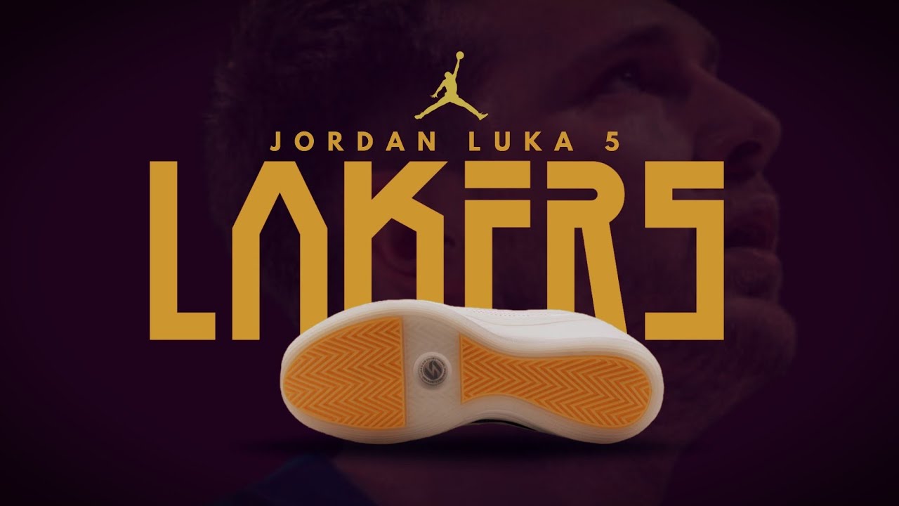 Luka Dončić Lakers Sneakers! Jordan Luka 5 “Lakers” Full Breakdown