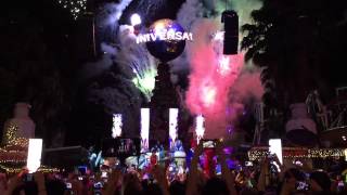 New Year 2016 celebrations @ Universal Studios , Singapore