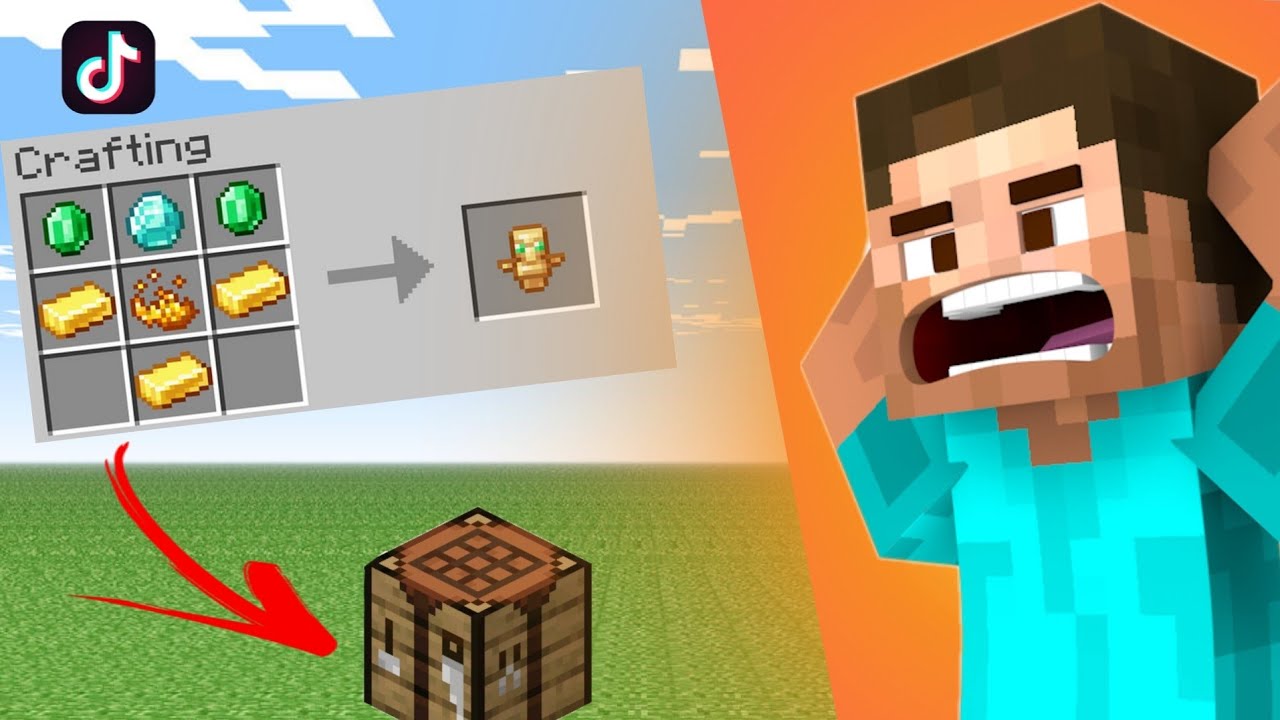Testing minecraft viral tik tok hacks that will blow your mind | demon ...