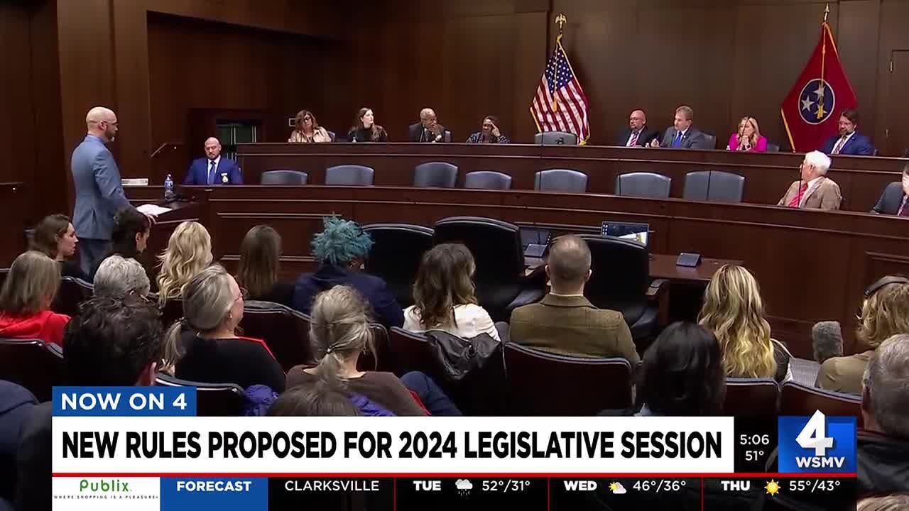 New rules proposed for 2024 legislative session - YouTube