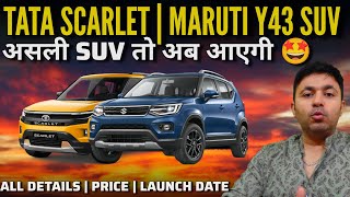 Tata Scarlet 2026 | New Maruti Mini SUV Y43 6 लाख मैं Brezza facelift और New Duster fail ♥️