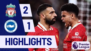 Liverpool Vs Brighton 2-1 Highlights Salah Sends Anfield Wild & Full Time Scenes