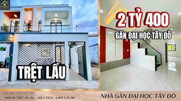 Nhà gần đại học Tây Đô, Thạnh Mỹ Cái Răng