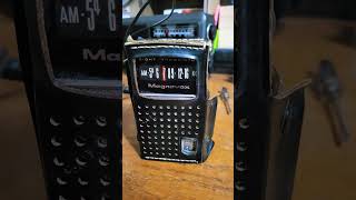 700 WLW Cincinnati on my old Magnavox Transistor radio!