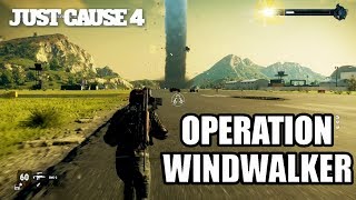 JUST CAUSE 4 Gameplay - Operation Windwalker | Rico flies into an Eye of a Tornado!