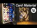 Unreal5 Card material. Customize it.