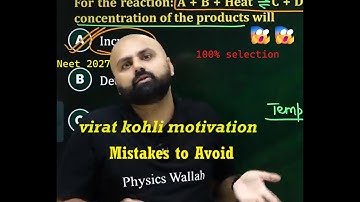 Sudhanshu sir on Virat Kohli #NEET 2026 #mustwatch #viral
