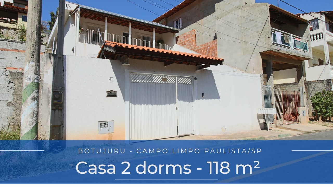 #CA2251 | Casa à venda 2 dorms., 118 m² / Botujuru - Campo Limpo ...