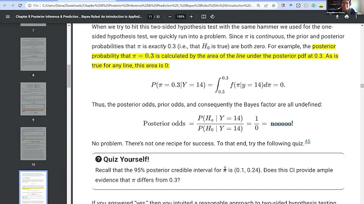 Bayes Rules! Posterior Inference & Prediction (bayes_rules03 8)
