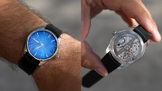 The Most Beautiful Blue Dial In Existence - Moser Arctic Blue