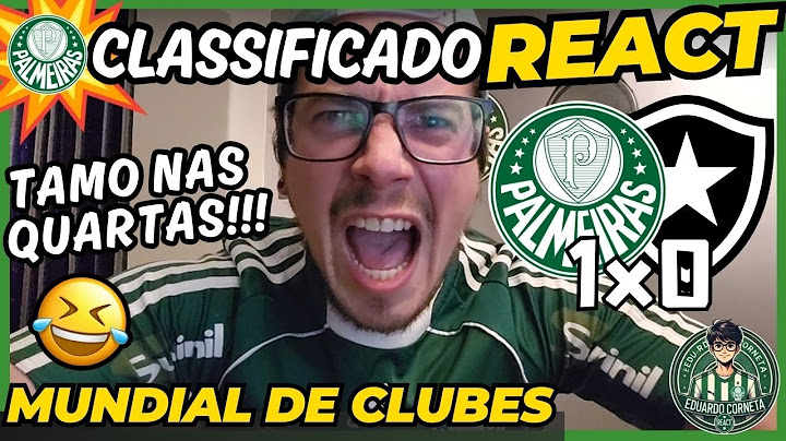 REACT PALMEIRAS 1x0 BOTAFOGO - MUNDIAL DE CLUBES 2025 - VERDÃO NAS QUARTAS DE FINAIS!!!