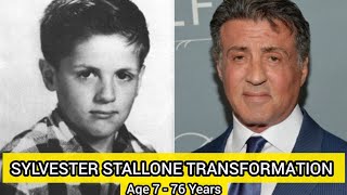 How Sylvester Stallone Transform from Age 7 to 76years || Sylvester Stallone transformation