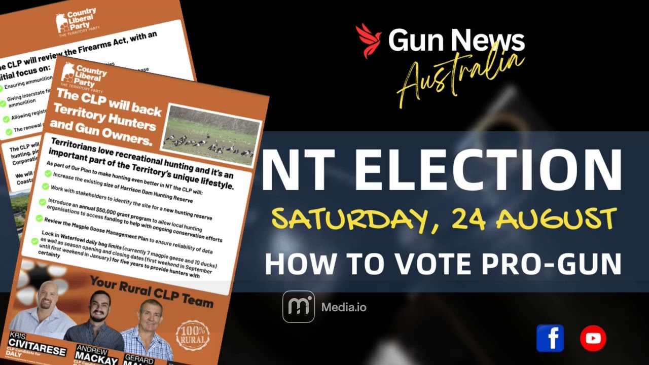 VOTE PRO-GUN:  What shooters in the Northern Territory need to know