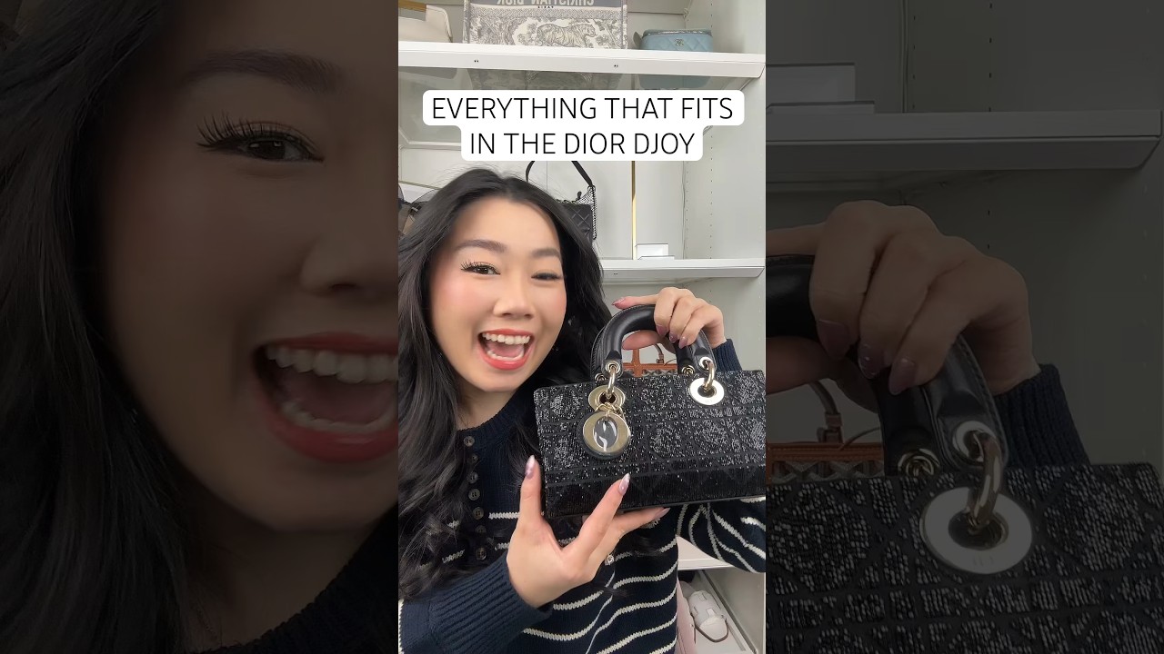 ВСЕ, ЧТО ПОМЕСТИТСЯ В DIOR DJOY SMALL