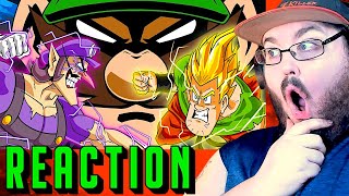 🎵 One Jump Man vs Shaggy Ball Z (Part 4) 🎵 REACTION!!!