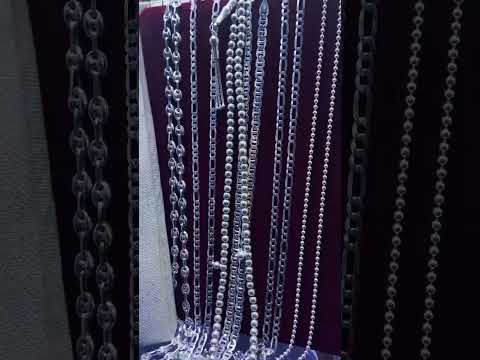 گرميط و سلاسل غلاض أ رقاق نقرة 925 بأحسن ثمن هوارة
