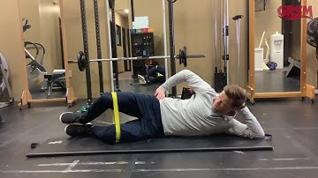 The Banded Clam Shell Demonstrated By Physiotherapist