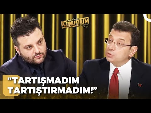 Ekrem İmamoğlu'ndan Canan Kaftancıoğlu Açıklaması | Candaş Tolga Işık ile Az Önce Konuştum