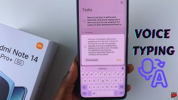 How To Enable Voice Typing On Redmi Note 14 / 14 Pro+