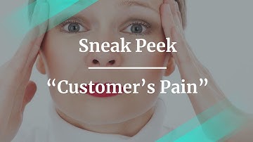 Sneak Peek: Customer